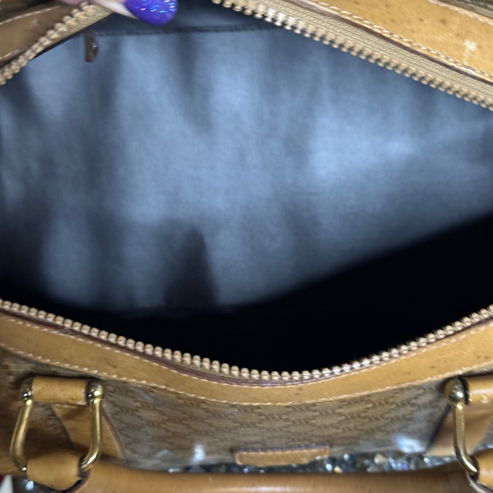 Vintage Celine Macadam Boston Bag. - Picture 13 of 16